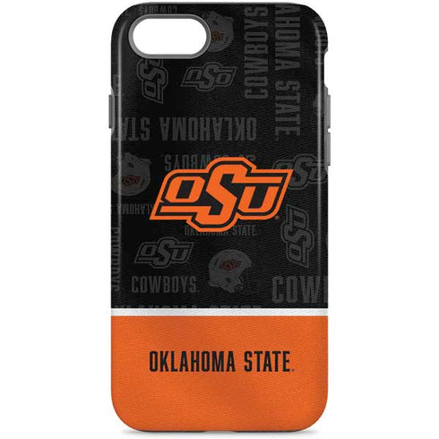 Oklahoma State University Split Jersey iPhone 8 Pro Case