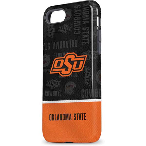 Oklahoma State University Split Jersey iPhone 8 Pro Case