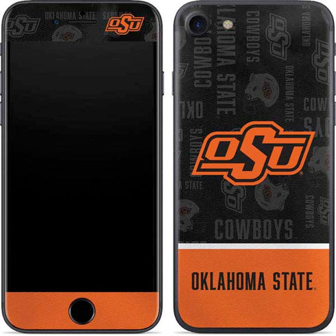 Oklahoma State University Split Jersey iPhone 8 Skin