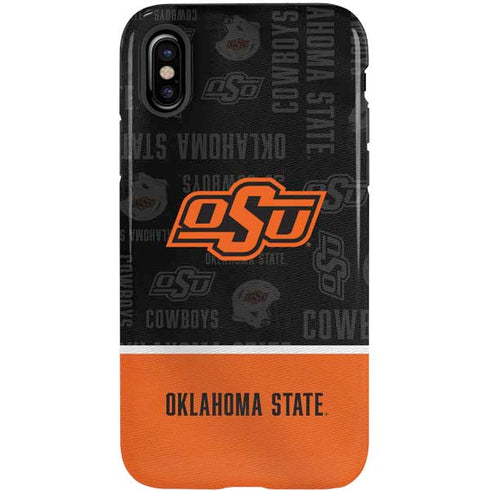 Oklahoma State University Split Jersey iPhone X Pro Case