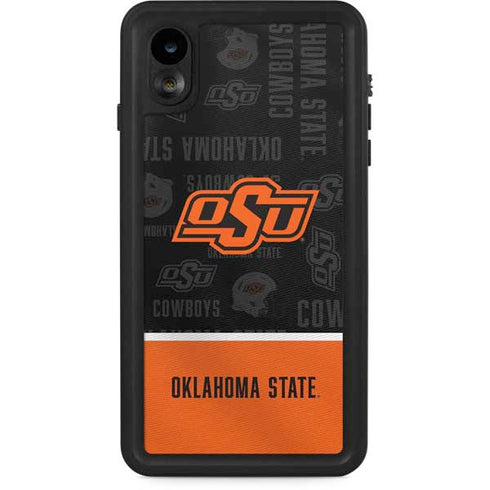 Oklahoma State University Split Jersey iPhone XR Waterproof Case