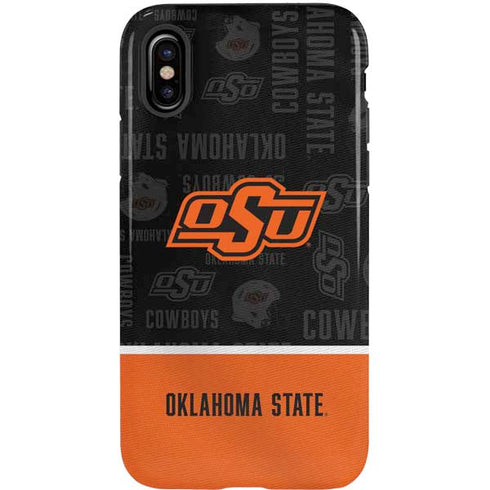 Oklahoma State University Split Jersey iPhone XS Pro Case