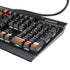 Oklahoma State University Split Jersey K95 RGB PLATINUM Mechanical Gaming Keyboard Skin
