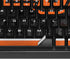 Oklahoma State University Split Jersey K95 RGB PLATINUM Mechanical Gaming Keyboard Skin
