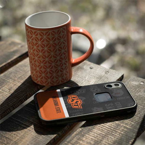 Oklahoma State University Split Jersey LifeProof Fre iPhone Skin