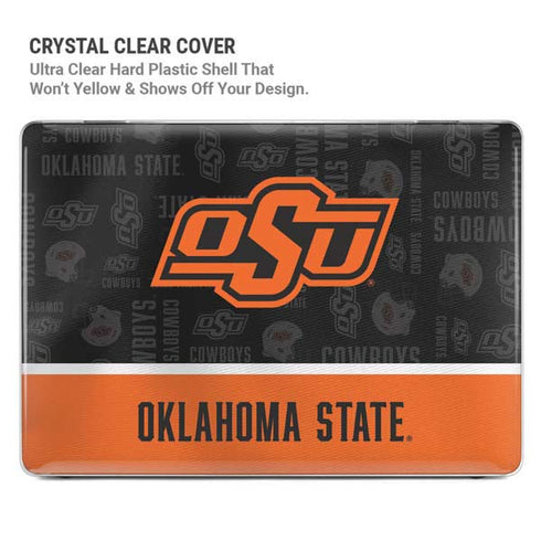 Oklahoma State University Split Jersey MacBook Air 13in (2020) Case plus Skin