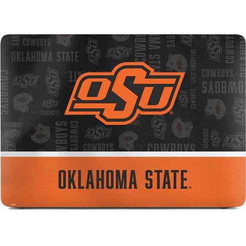 Oklahoma State University Split Jersey Apple MacBook Air Skin