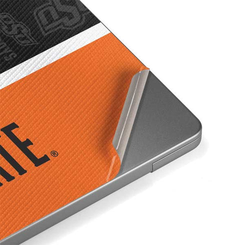 Oklahoma State University Split Jersey MacBook Pro 14in (2021-24) Skin