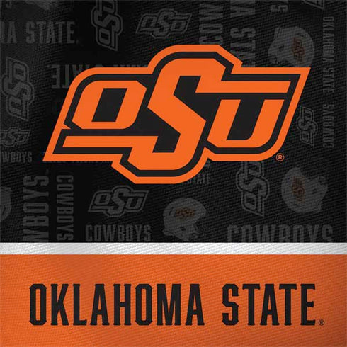 Oklahoma State University Split Jersey MacBook Skins