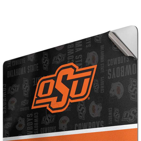 Oklahoma State University Split Jersey Apple MacBook Pro 16-inch Skin