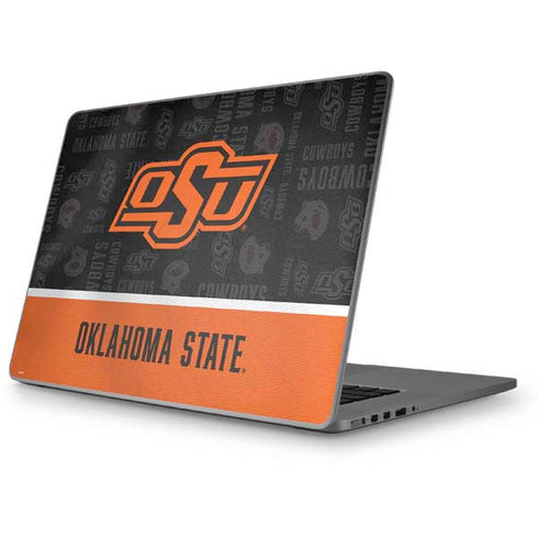 Oklahoma State University Split Jersey Apple MacBook Pro 17-inch Skin
