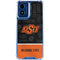 Oklahoma State University Split Jersey Moto G 5G (2024) Clear Case