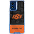 Oklahoma State University Split Jersey Moto G Play 4G (2024) Clear Case