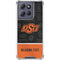 Oklahoma State University Split Jersey Moto G Stylus 5G (2025) Clear Case