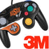 Oklahoma State University Split Jersey Nintendo GameCube Controller Skin