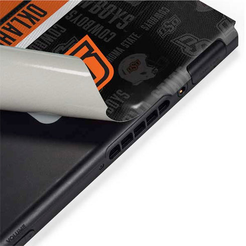 Oklahoma State University Split Jersey Nintendo Switch Bundle Skin