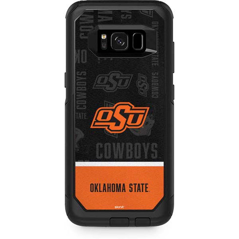 Oklahoma State University Split Jersey Otterbox Commuter Galaxy Skin