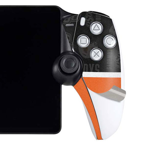 Oklahoma State University Split Jersey PlayStation Portal Remote Player Skin