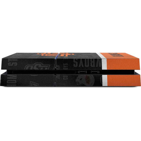Oklahoma State University Split Jersey PS4 Console Skin