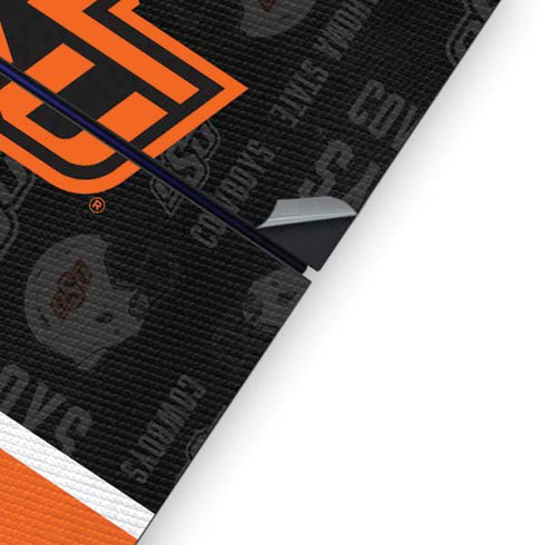 Oklahoma State University Split Jersey PS4 Console Skin
