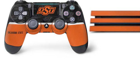 Oklahoma State University Split Jersey PS4 Pro Bundle Skin