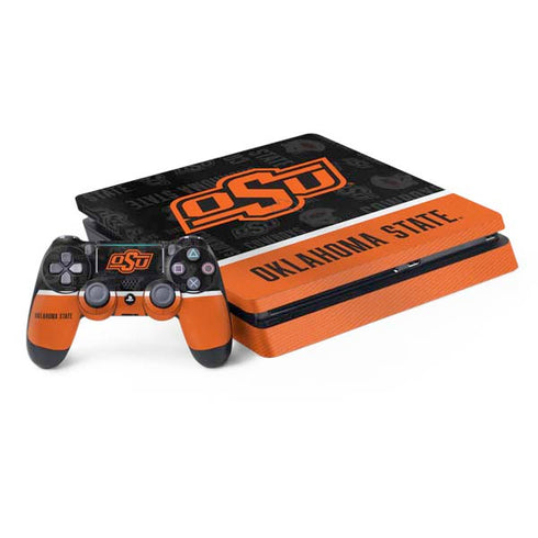 Oklahoma State University Split Jersey PlayStation PS4 Skins