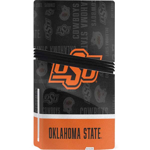 Oklahoma State University Split Jersey PS5 Pro Disk Bundle Skin
