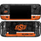 Oklahoma State University Split Jersey Steam Deck Handheld Gaming Computer OLED Skin