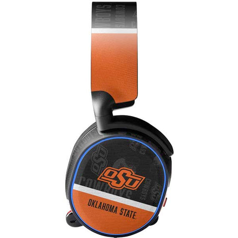 Oklahoma State University Split Jersey SteelSeries Arctis 3 Skin