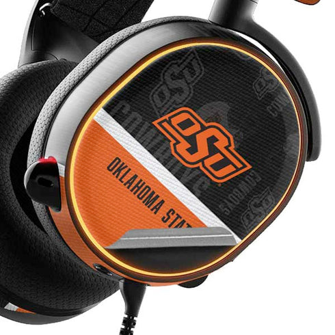 Oklahoma State University Split Jersey SteelSeries Arctis 3 Skin