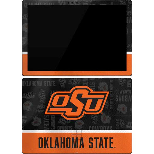 Oklahoma State University Split Jersey Surface Pro 7 Skin