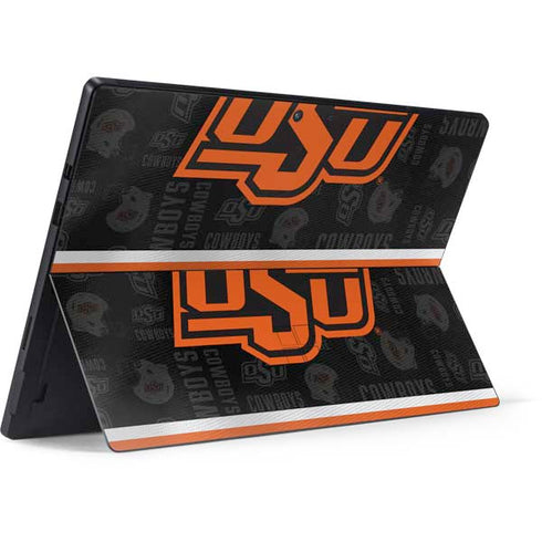 Oklahoma State University Split Jersey Surface Pro 7 Skin