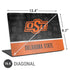 Oklahoma State University Split Jersey Universal Laptop 16.6in (13.4 x 9.7in) Skin