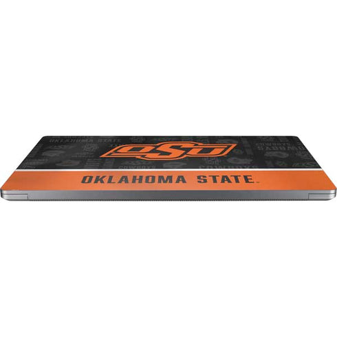 Oklahoma State University Split Jersey Universal Laptop 16.6in (13.4 x 9.7in) Skin