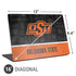 Oklahoma State University Split Jersey Universal Laptop 16in (13 x 9.4in) Skin