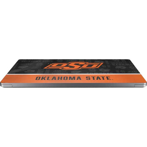 Oklahoma State University Split Jersey Universal Laptop 17in (13.8 x 10in) Skin