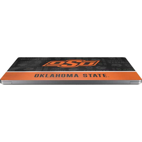 Oklahoma State University Split Jersey Universal Laptop 18in (14.6 x 10.6in) Skin