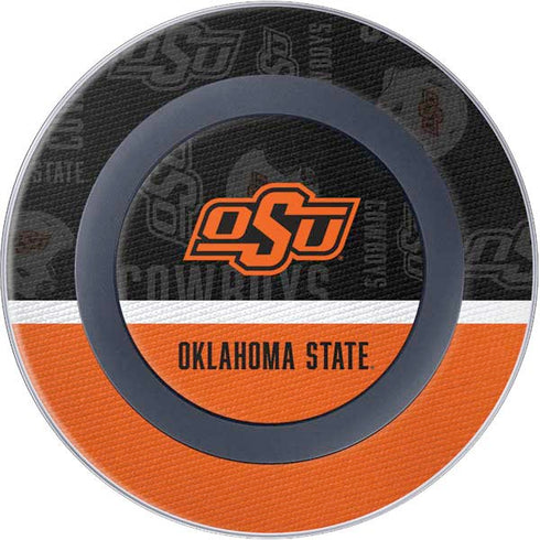 Oklahoma State University Split Jersey Wireless Charger Skin