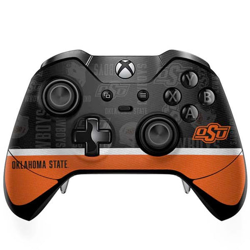 Oklahoma State University Split Jersey Xbox One Elite Controller Skin