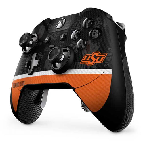 Oklahoma State University Split Jersey Xbox One Elite Controller Skin