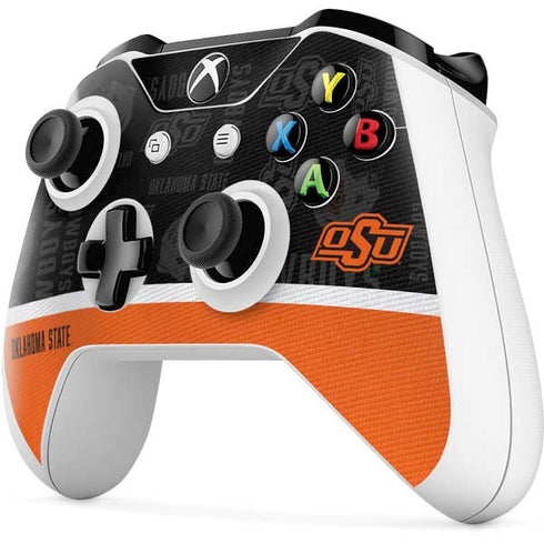 Oklahoma State University Split Jersey Xbox One S All-Digital Edition Bundle Skin