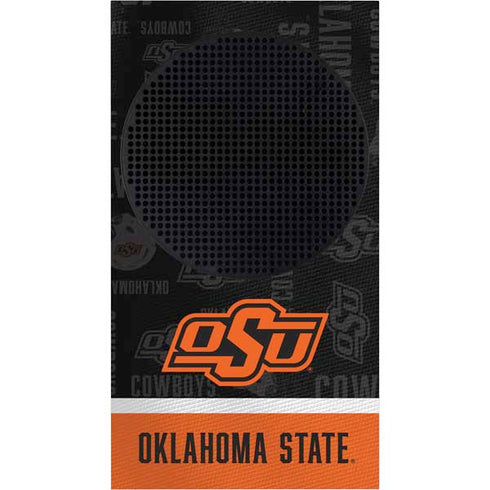 Oklahoma State University Split Jersey Xbox Series S Console Skin