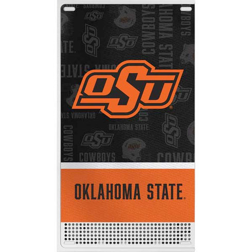 Oklahoma State University Split Jersey Xbox Series S Console Skin