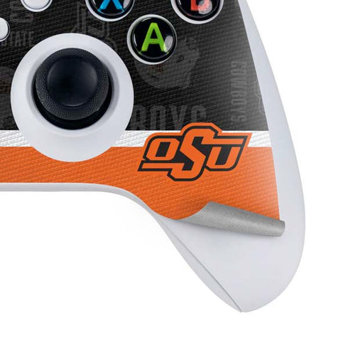 Oklahoma State University Split Jersey Xbox Series S Controller Skin