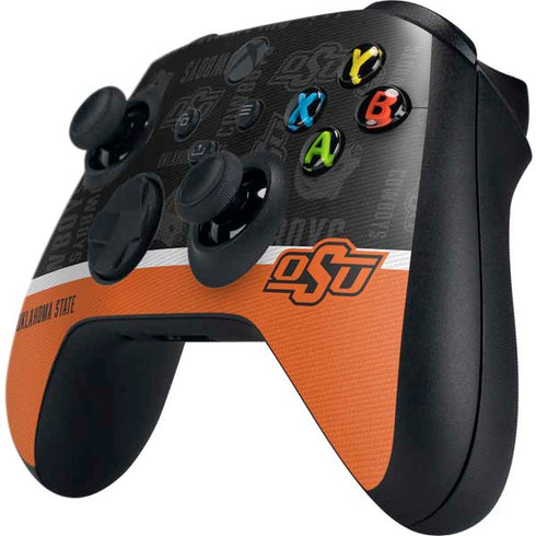 Oklahoma State University Split Jersey Xbox Series X Controller Skin