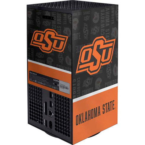 Oklahoma State University Split Jersey XBox Series X Digital Edition Bundle Skin