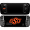 Oklahoma State University OSU on Black Steam Deck Handheld Gaming Computer Skin