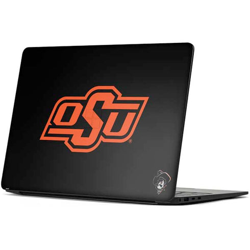 Oklahoma State University OSU on Black Surface Laptop 7 15in Skin