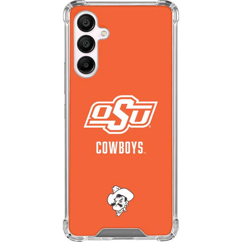 Oklahoma State University Vintage Galaxy A16 5G Clear Case