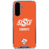 Oklahoma State University Vintage Galaxy A36 5G Clear Case